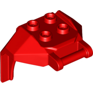 Lego brnění figurek, červená (6166888)